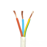 Кабель ПВС 3х4,0 мм2, багатожильний, ПВХ ізоляція і оболонка.