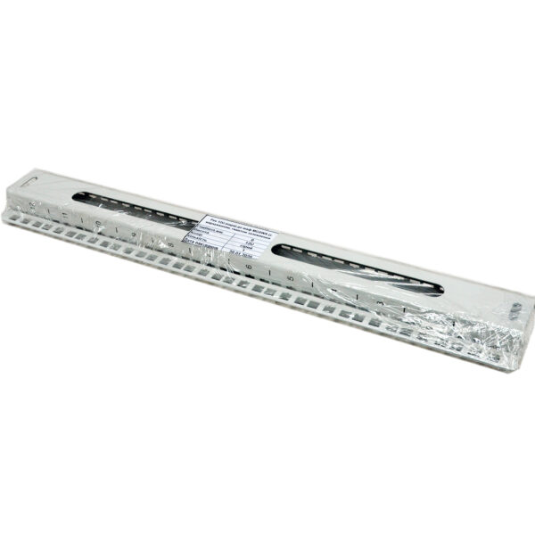 Рек 12U (пара) до шаф MGSWA (з маркуванням, гвинтом заземлення), сірий - Зображення 3