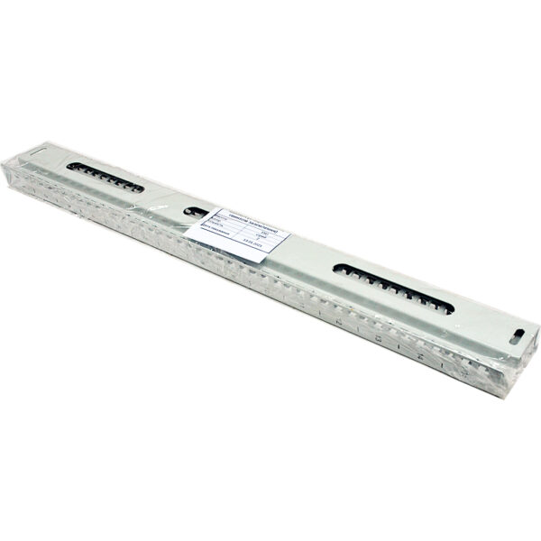 Рек 15U (пара) до шаф MGSWA (з маркуванням, гвинтом заземлення), сірий - Зображення 2