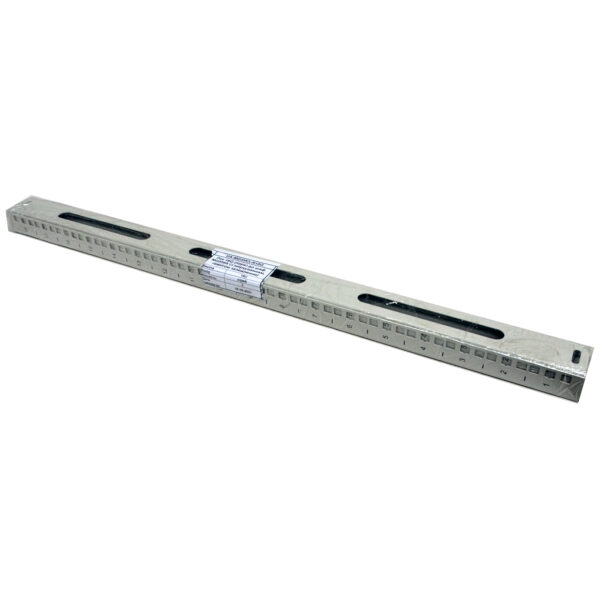 Рек 18U (пара) до шаф MGSWA (з маркуванням, гвинтом заземлення), сірий - Зображення 2