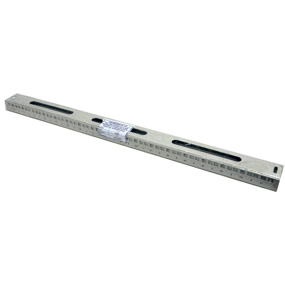 Рек 21U (пара) до шаф MGSWA (з маркуванням, гвинтом заземлення), сірий - Зображення 2