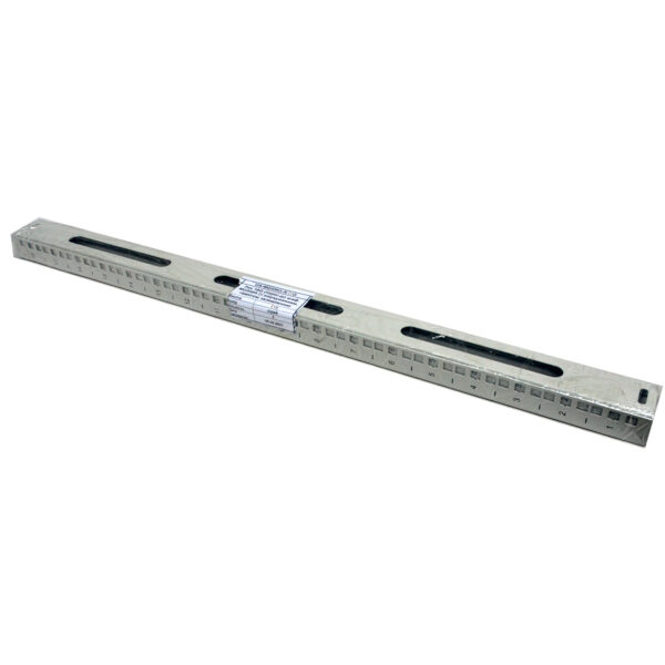 Рек 21U (пара) до шаф MGSWA (з маркуванням, гвинтом заземлення), сірий - Зображення 2