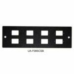 Лицьова панель 8SC Simplex для UA-FOBC-B, чорна