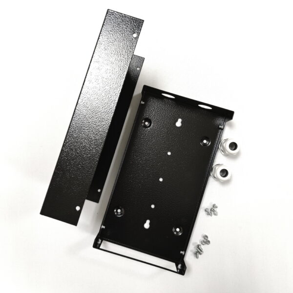 Бокс для ВО з’єднань, порожній без панелі, чорний, CMS