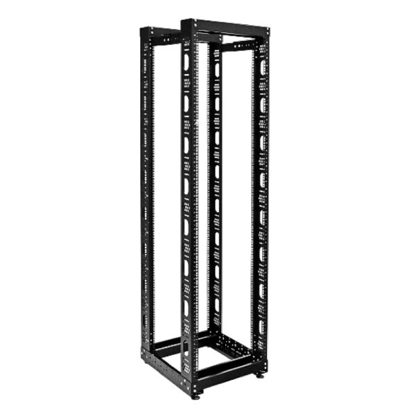 Стійка 42U, подвійна 540 мм глиб., чорна