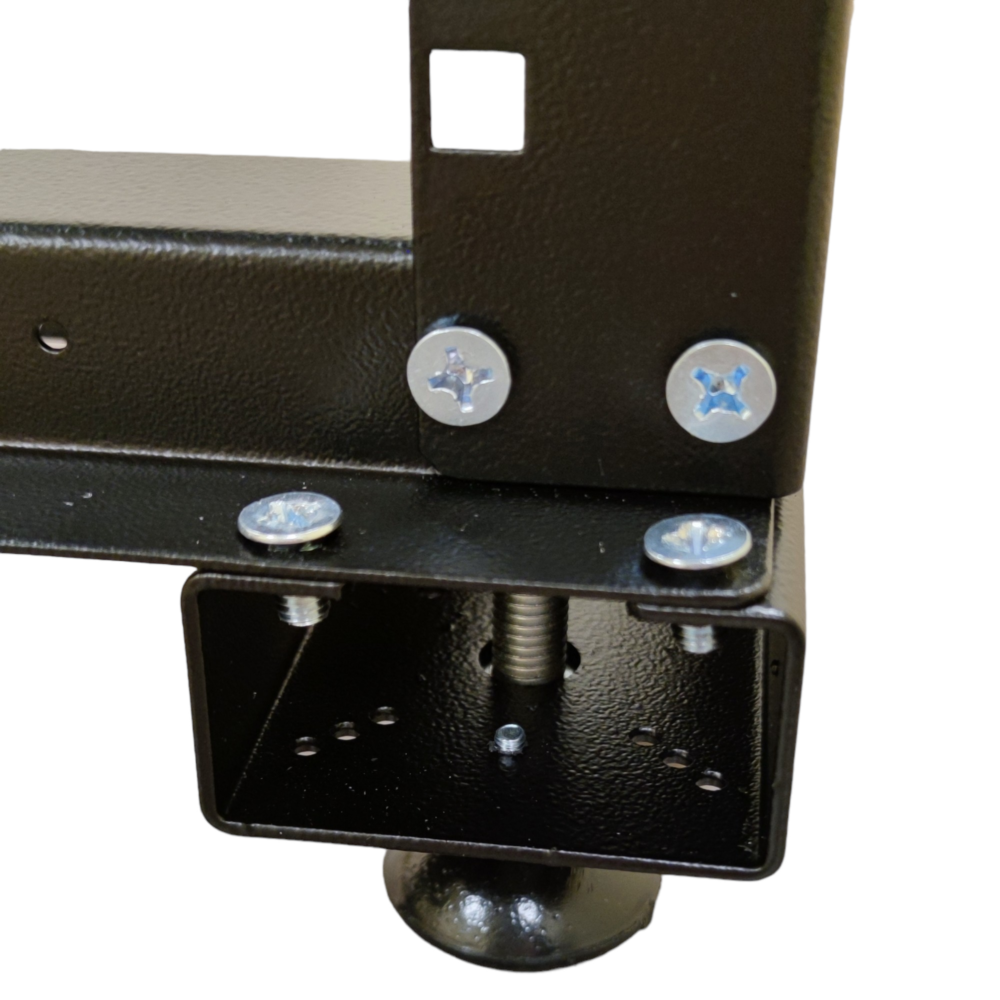 Стійка 12U глибина 750мм, подвійна, з дахом, чорна, CMS - Зображення 7