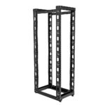 Стійка 42U, подвійна, чорна, CMS