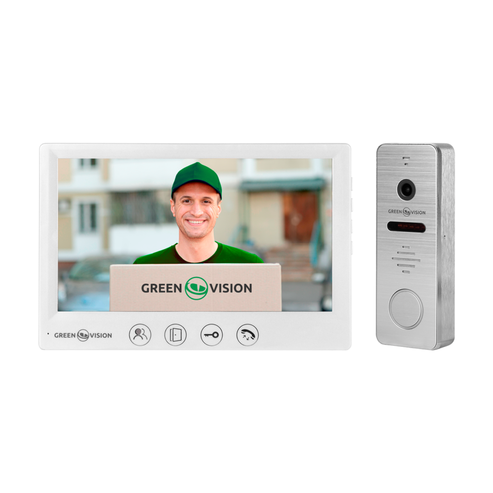 Комплект домофону з WiFi контролером та двома моніторами GV-512 - Зображення 2