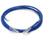 Патч-корд UTP, 1 м, кат. 6, синій, Panduit NetKey