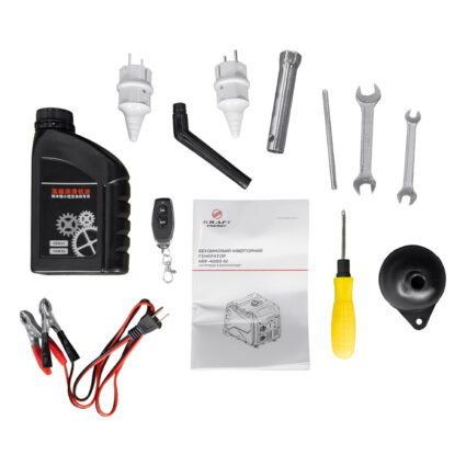 Генератор інверторний бензиновий 3.8 кВт Kraft KRF-4000GI - Зображення 5