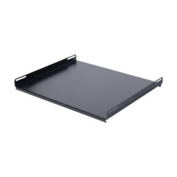 Серверна полиця NVC-600D/SH Black для комутаційної шафи глибиною 600 мм