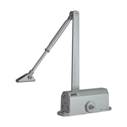 Дверний доводчик Dortec DT-63H Silver з фіксацією дверей у відчиненому положенні — изображение 2