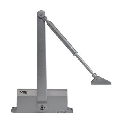 Дверний доводчик Dortec DT-63H Silver з фіксацією дверей у відчиненому положенні — изображение 3