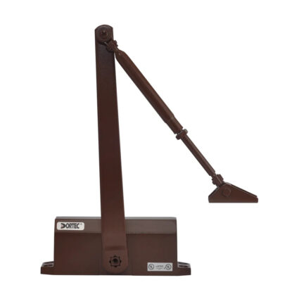 Дверний доводчик Dortec DT-63H Brown з фіксацією дверей у відчиненому положенні - Зображення 3