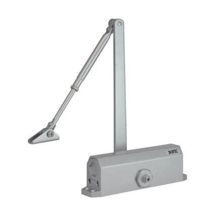 Дверний доводчик Dortec DT-65H Silver з фіксацією дверей у відчиненому положенні — изображение 2