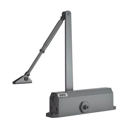 Дверний доводчик Dortec DT-65H Graphite з фіксацією дверей у відчиненому положенні — изображение 2