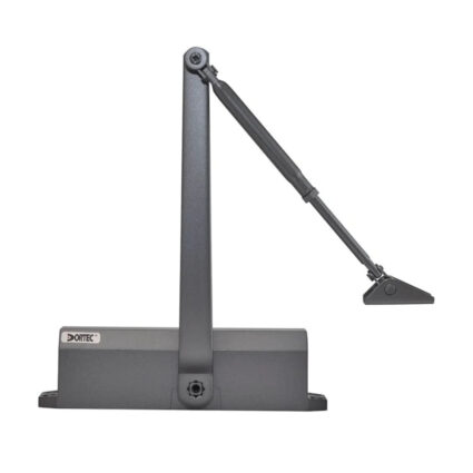 Дверний доводчик Dortec DT-65H Graphite з фіксацією дверей у відчиненому положенні — изображение 3