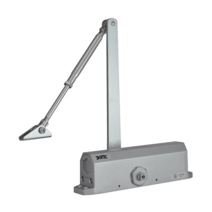 Дверний доводчик Dortec DT-536H Silver з фіксацією дверей у відчиненому положенні - Зображення 2