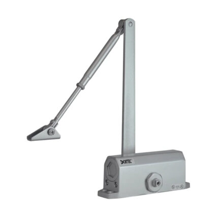 Дверний доводчик Dortec DT-64H Silver з фіксацією дверей у відчиненому положенні - Зображення 2