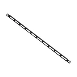 Горизонтальна кабельна планка Trinix TRX-1U/HCB Black для комутаційної шафи 19"