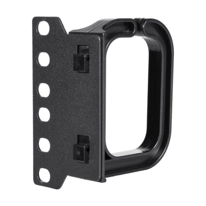 Кабельний організатор-кільце Trinix TRX-2U/CM-R Black для комутаційної шафи 19" - Зображення 2