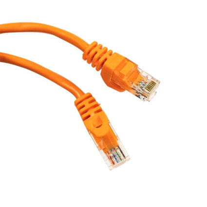 Патч-корд мережевий Trinix UTP, RJ-45, CAT.5 0.5m Orange — изображение 2