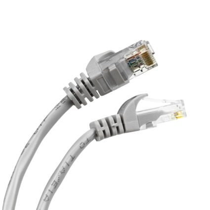 Патч-корд мережевий Trinix UTP, RJ-45, CAT.5 20m Gray — изображение 2