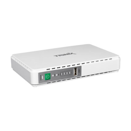 Джерело безперебійного живлення DC UPS Trinix TRX-MUPS-1748 PoE (10000mAh) 5V/9V/12V/24V/48V/PoE 1Gbps, Li-ion 4*2.5Ah, для роутера і медіаконвертера - Зображення 2