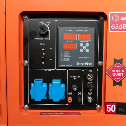 Генератор дизельний однофазний 5.5 кВт Bison BS9500QQ - Зображення 2