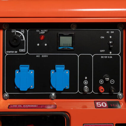 Генератор дизельний однофазний 5 кВт Bison BS8500Q - Зображення 2