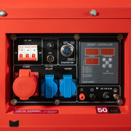 Генератор дизельний трифазний 6 кВт Bison BS8500Q-3 - Зображення 2