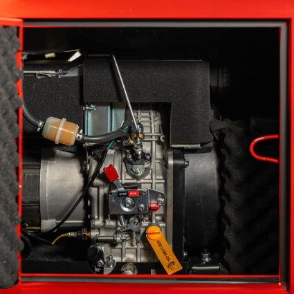 Генератор дизельний трифазний 6 кВт Bison BS8500Q-3 - Зображення 4