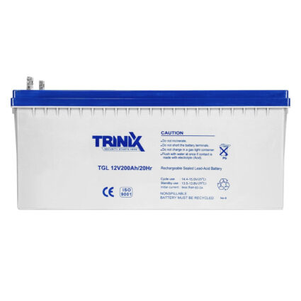 Акумуляторна батарея гелева 12В 200Аг Trinix TGL12V200Ah/20Hr GEL - Зображення 2
