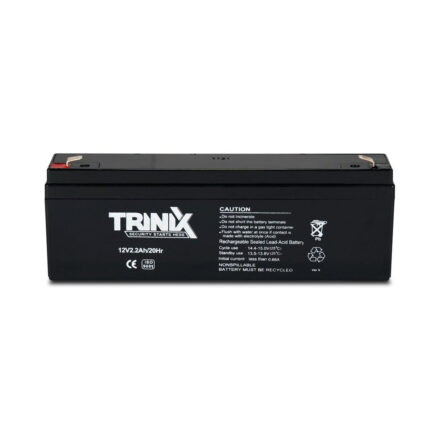Акумуляторна батарея 12В 2.2Аг Trinix 12V2.2Ah/20Hr AGM свинцево-кислотна - Зображення 2
