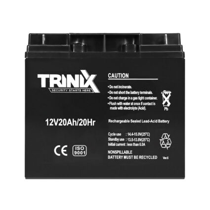 Акумуляторна батарея 12В 20Аг Trinix 12V20Ah/20Hr Super Charge AGM свинцево-кислотна - Зображення 2