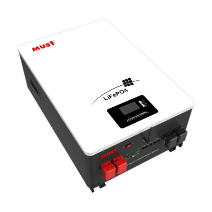 Акумуляторна батарея літій-залізо-фосфатна 200Аг 51.2В 10240Втг Must LP16-48200 настінний монтаж - Зображення 4