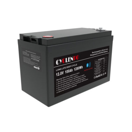 Акумуляторна батарея літій-залізо-фосфатна 12.8В 100Аг Cyclen 12.8V 100AH LiFePo4 (підігрів/Bluetooth) - Зображення 3