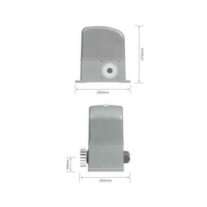 Автоматика для відкатних воріт Gant IZ 600 - Зображення 2