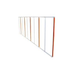 Алюмінієва шторка-решітка WA13 під стрілу 2м.