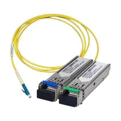 Комплект: два модулі оптичні E-LINK 1550nmTX (20km) та 1310nmTX (20km) + Подарунок: Патч-корд оптичний Patchcord OFPC-LC/UPC-LC/UPC-3