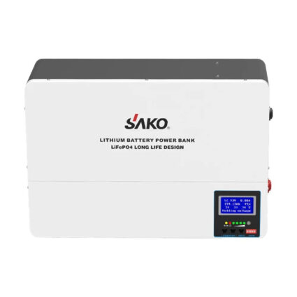 Комплект резервного живлення Sako: гібридний інвертор 6.2 кВт SUNON IV 48В +120A MPPT й акумуляторна батарея 51.2В 5120Втг Li-Wall series LiFePo4 - Зображення 3