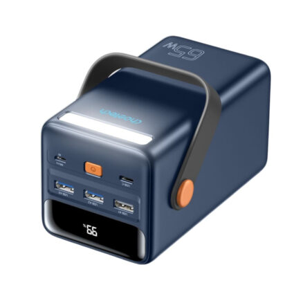 Повербанк 50000mAh Choetech B664 Deep Blue 65W PPS QC3.0 PD3.0 LED-ліхтар - Зображення 3