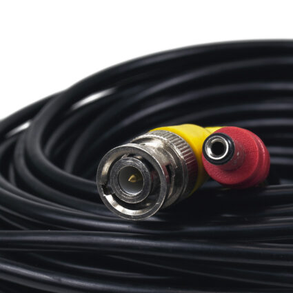 Кабель BNC-рower cable A 20 м (BNC+DC/BNC+DC) для передавання відеосигналу та живлення - Зображення 3