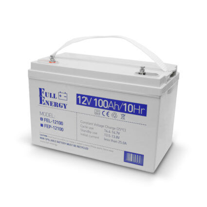 Акумулятор гелевий 12В 100А·год для ДБЖ Full Energy FEL-12100 - Зображення 2
