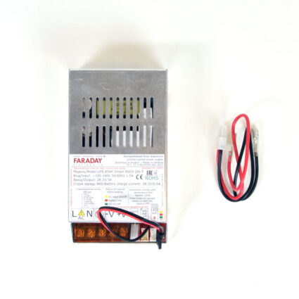 Безперебійний блок живлення Faraday Electronics 85W UPS Smart ASCH ALU 24V під акумулятор 12-18А/г в алюмінієвому корпусі - Зображення 3