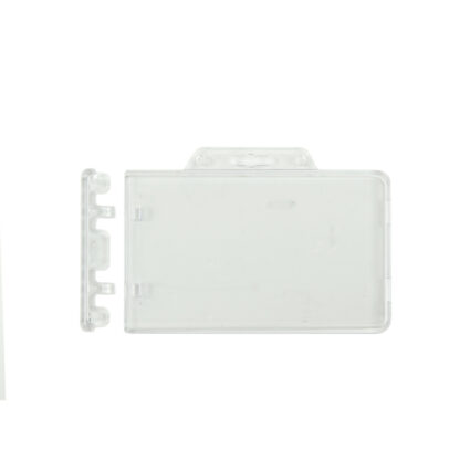 Бейдж горизонтальний, колір прозорий – ATIS, 95 x 60 x 6 мм - Зображення 2