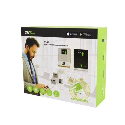Біометричний термінал ZKTeco WL20 black зі зчитувачем відбитка пальця з Wi-Fi — изображение 5