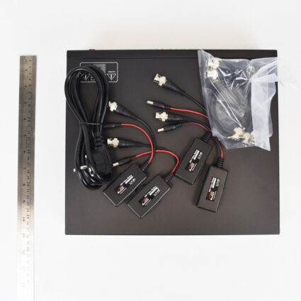 Активний 4-канальний приймач ATIS AL-1204 UHD відеосигналу і живлення через UTP — изображение 4