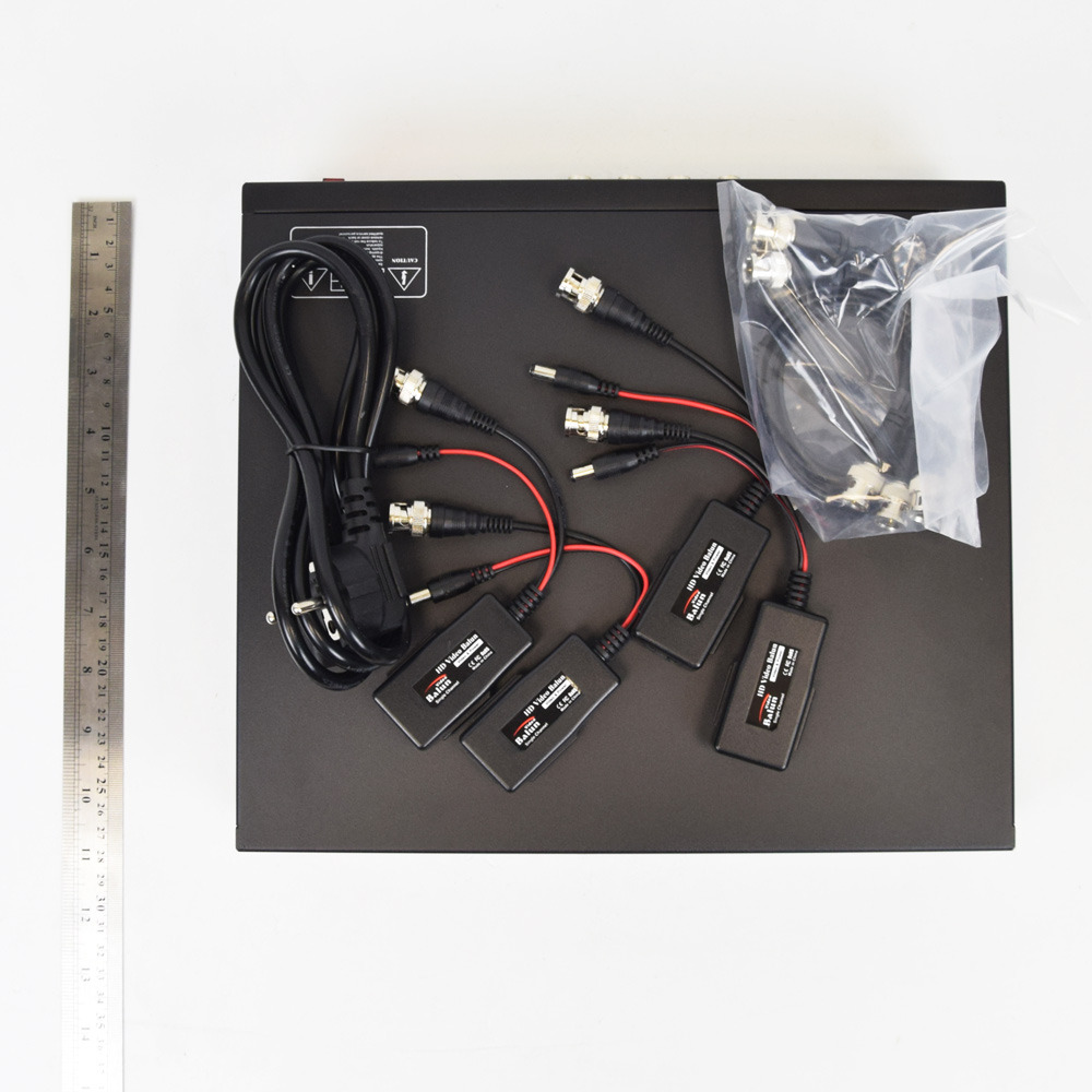 Активний 4-канальний приймач ATIS AL-1204 UHD відеосигналу і живлення через UTP — изображение 4