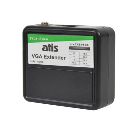 Пасивний приймач-передавач ATIS VGA Extender VGA-відео і RJ45 - Зображення 2